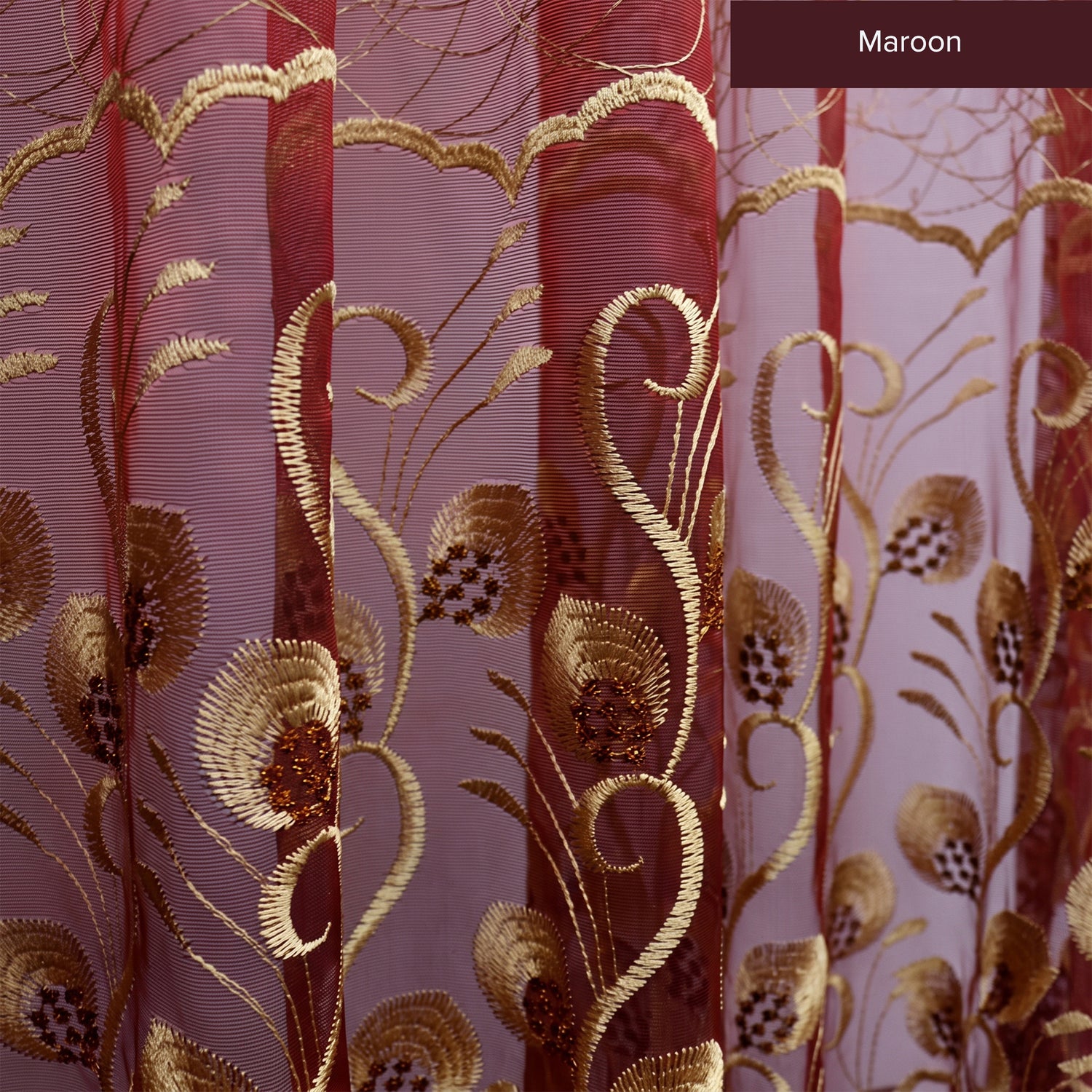 Bletilla Sheer Curtain Custom Made