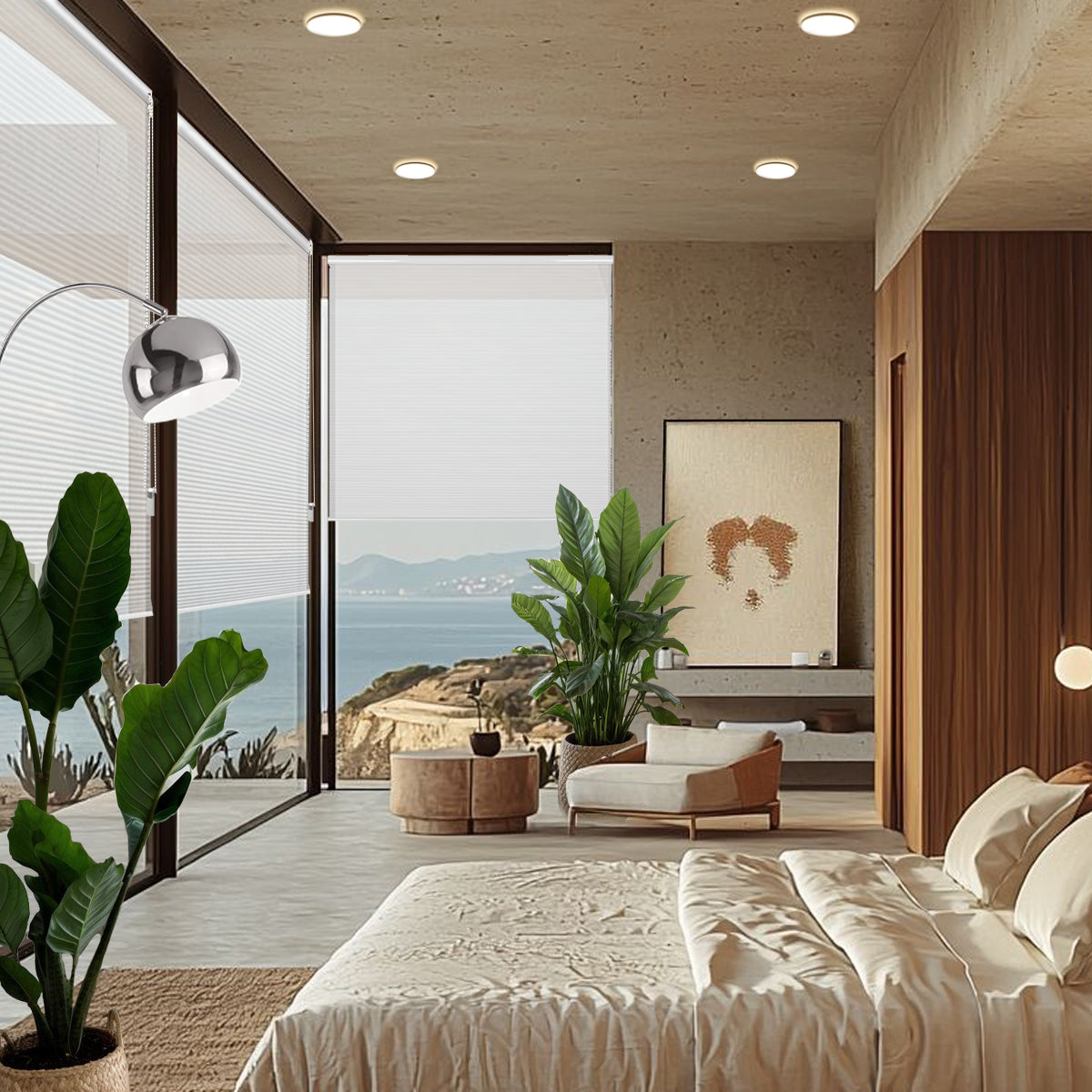 Juliano 26mm Sheer Honeycomb Blinds Custom Made