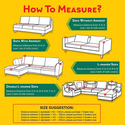 Anti Skid Scratch Protector Milk Fiber Elastic Sofa Cover Page 2