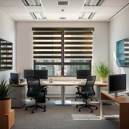 Fidelio Blackout Zebra Blinds Custom Made