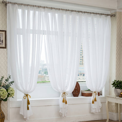 Bianca Sheer Fabric 60" Cut by Meter