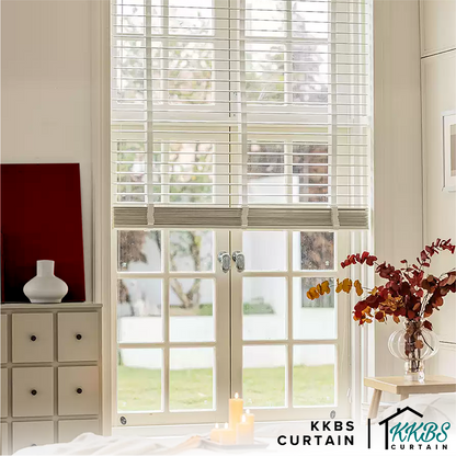 Calixto 50mm Wooden Blinds Custom Made