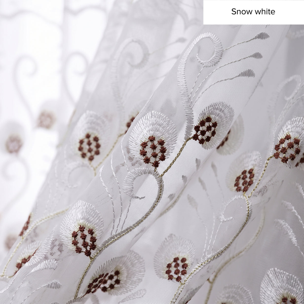 Bletilla Sheer Curtain Custom Made