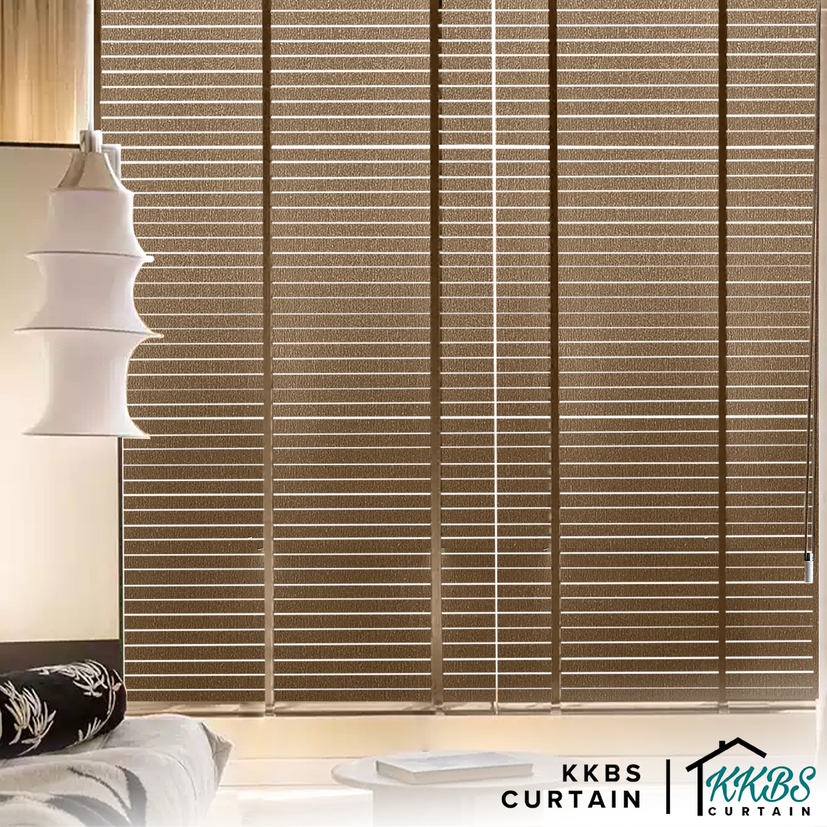 Umeko 50mm Timber Blinds / Wooden Blinds Custom Made