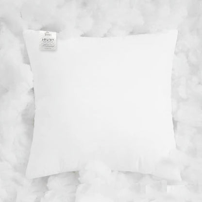 Joliey Square Sofa Pillow White Inner Cushion Throw Pillow