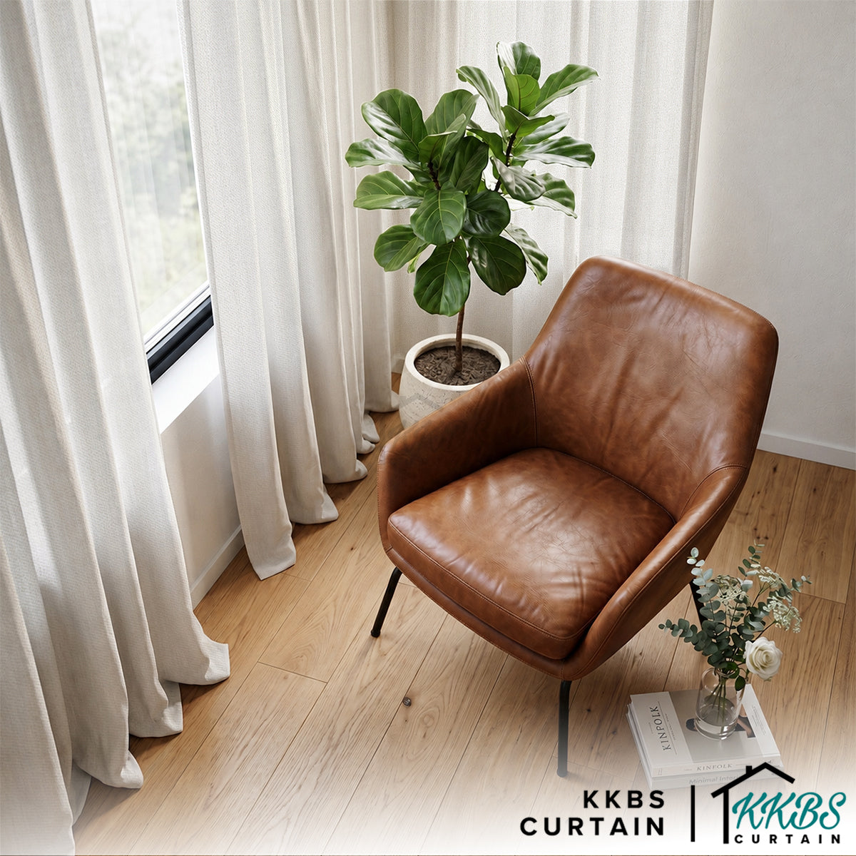 Welton Sheer Curtain Custom Made