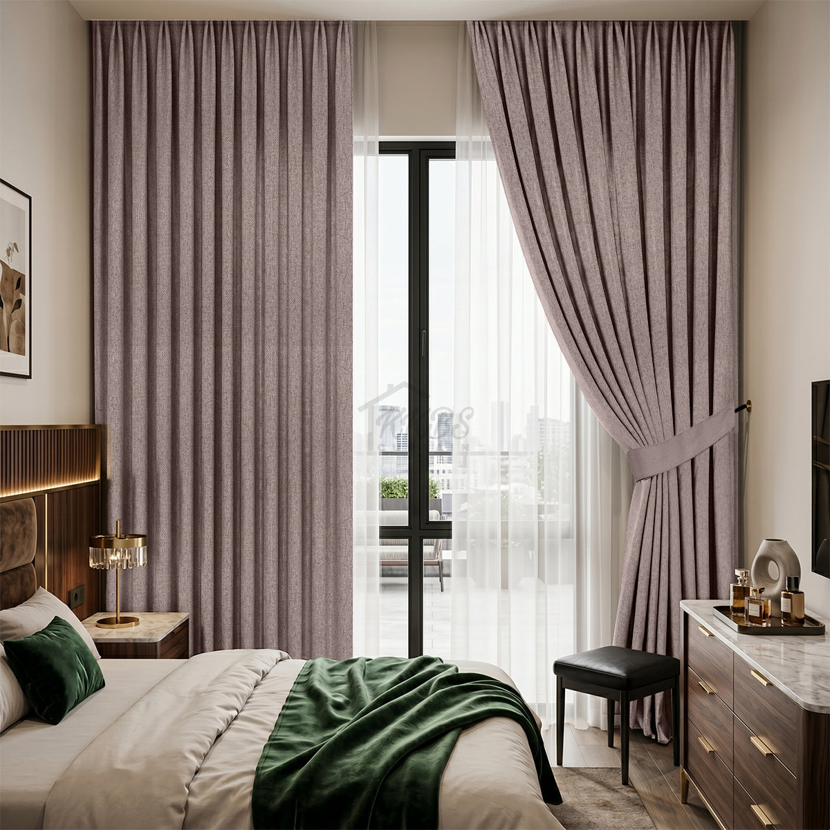 Hoda Blackout Curtain Custom Made