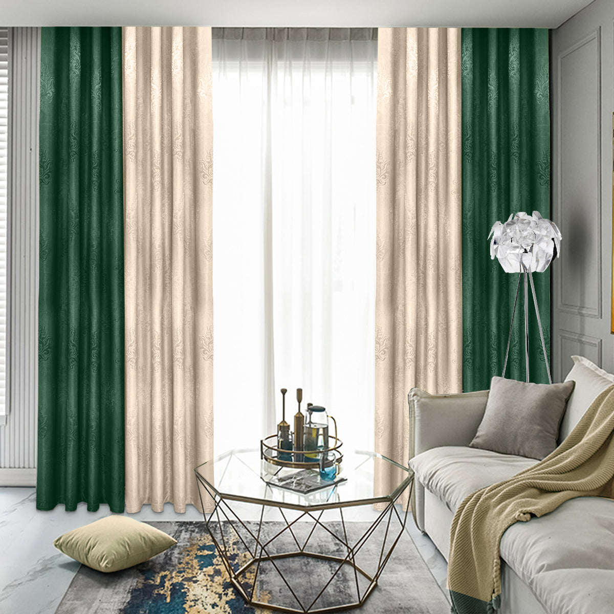 Veroca Semi Blackout Curtain Ready Made