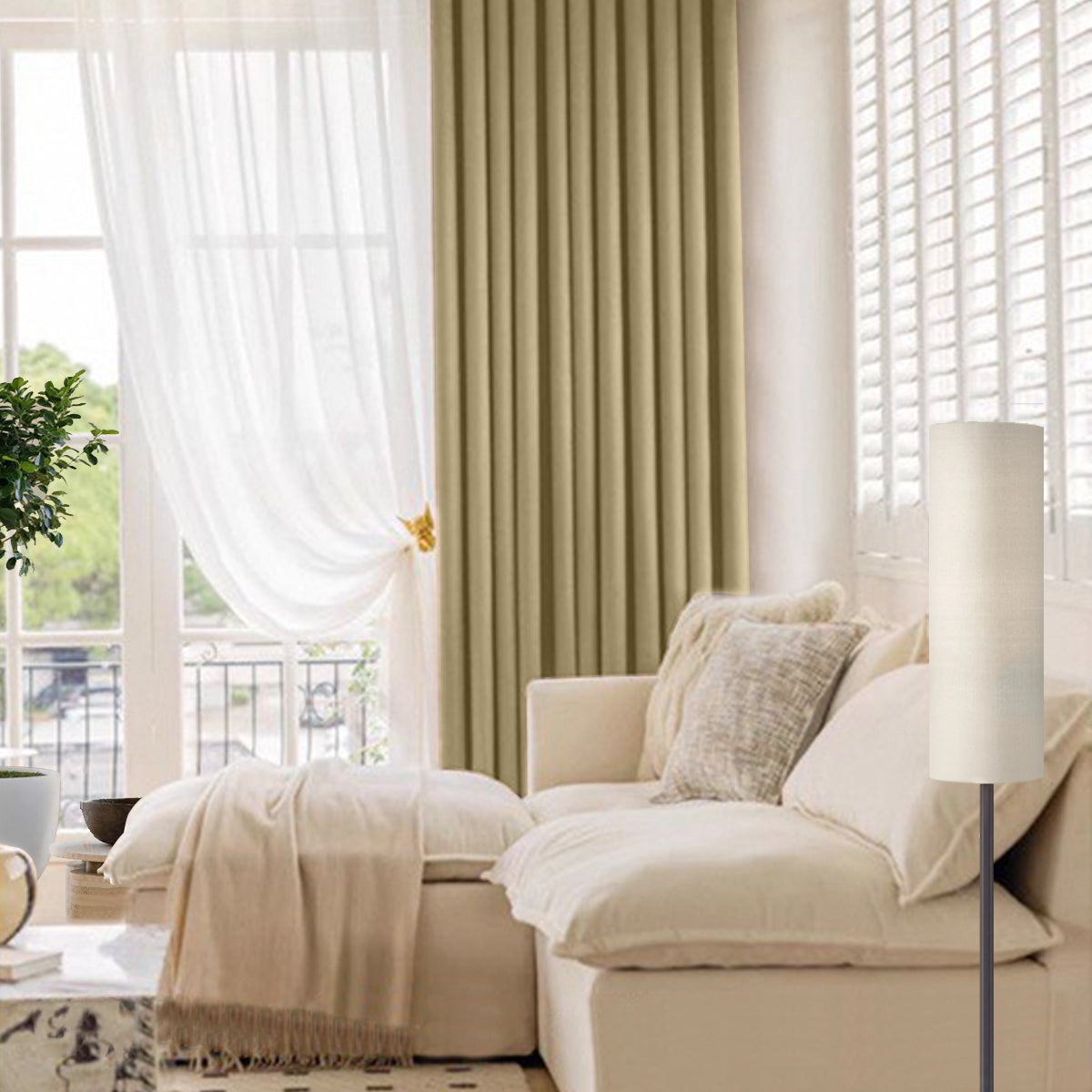 Amaney Blackout Curtain Custom Made