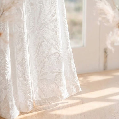 Alvera Sheer Curtain / Net Curtain Ready Made
