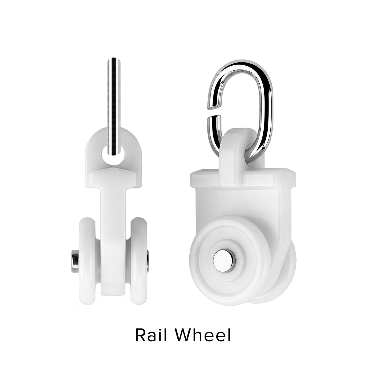 Traludy Aluminium Curtain Rail / Track Single Complete Set
