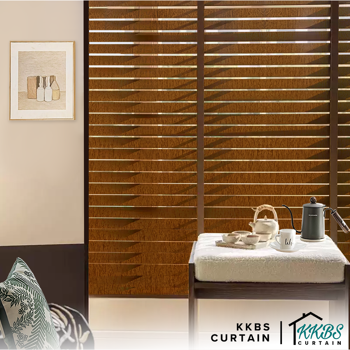 Calixto 50mm Wooden Blinds Custom Made