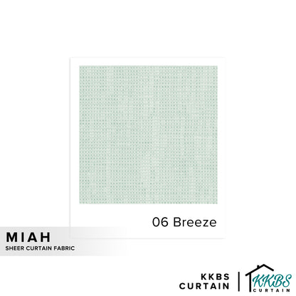 Miah Sheer Curtain Custom Made