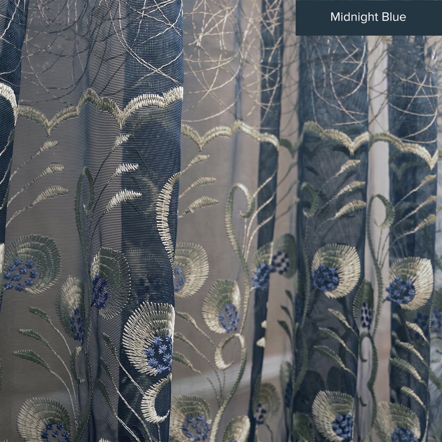 Bletilla Sheer Curtain Custom Made