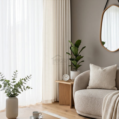 Haston Sheer Curtain Custom Made