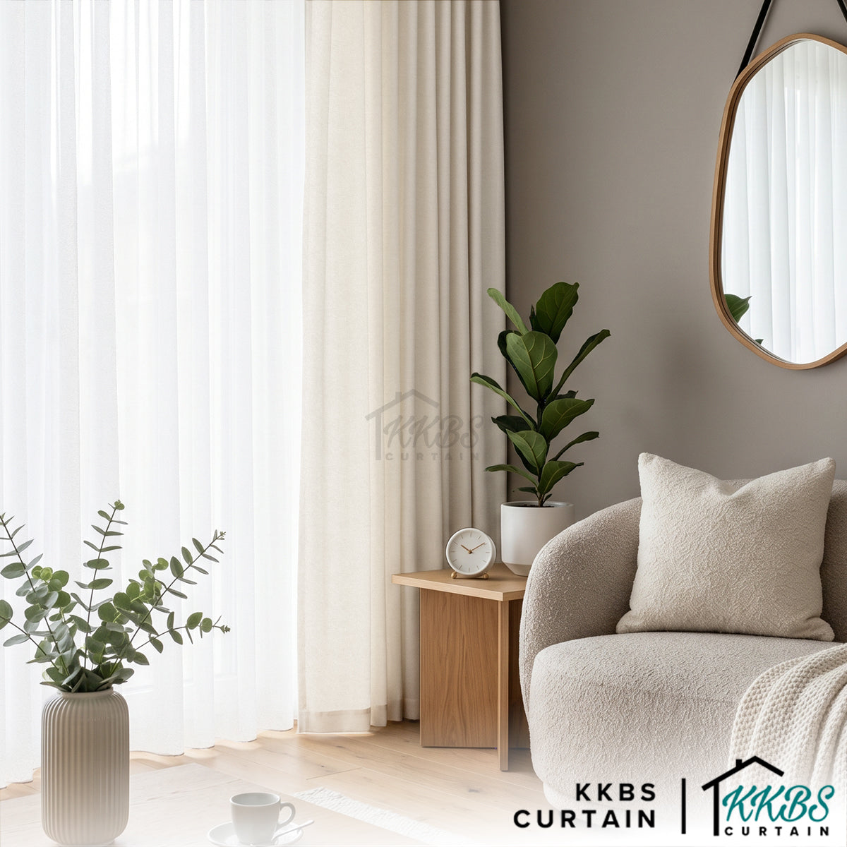Haston Sheer Curtain Custom Made