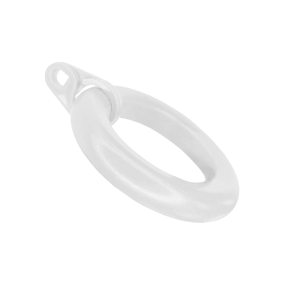 Cassedy Wooden Curtain Rod Ring Ancient White Colour