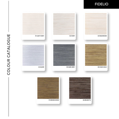 Fidelio Blackout Zebra Blinds Custom Made