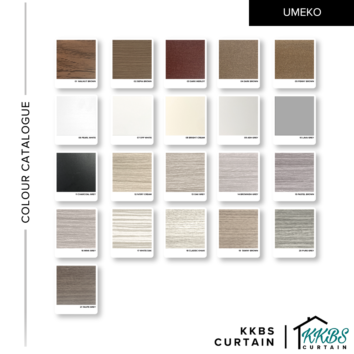 Umeko 50mm Timber Blinds / Wooden Blinds Custom Made