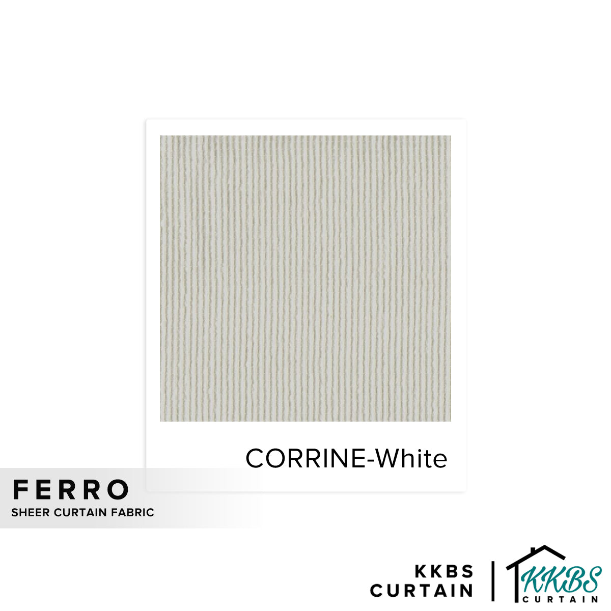 Corrine Sheer Curtain Custom Made