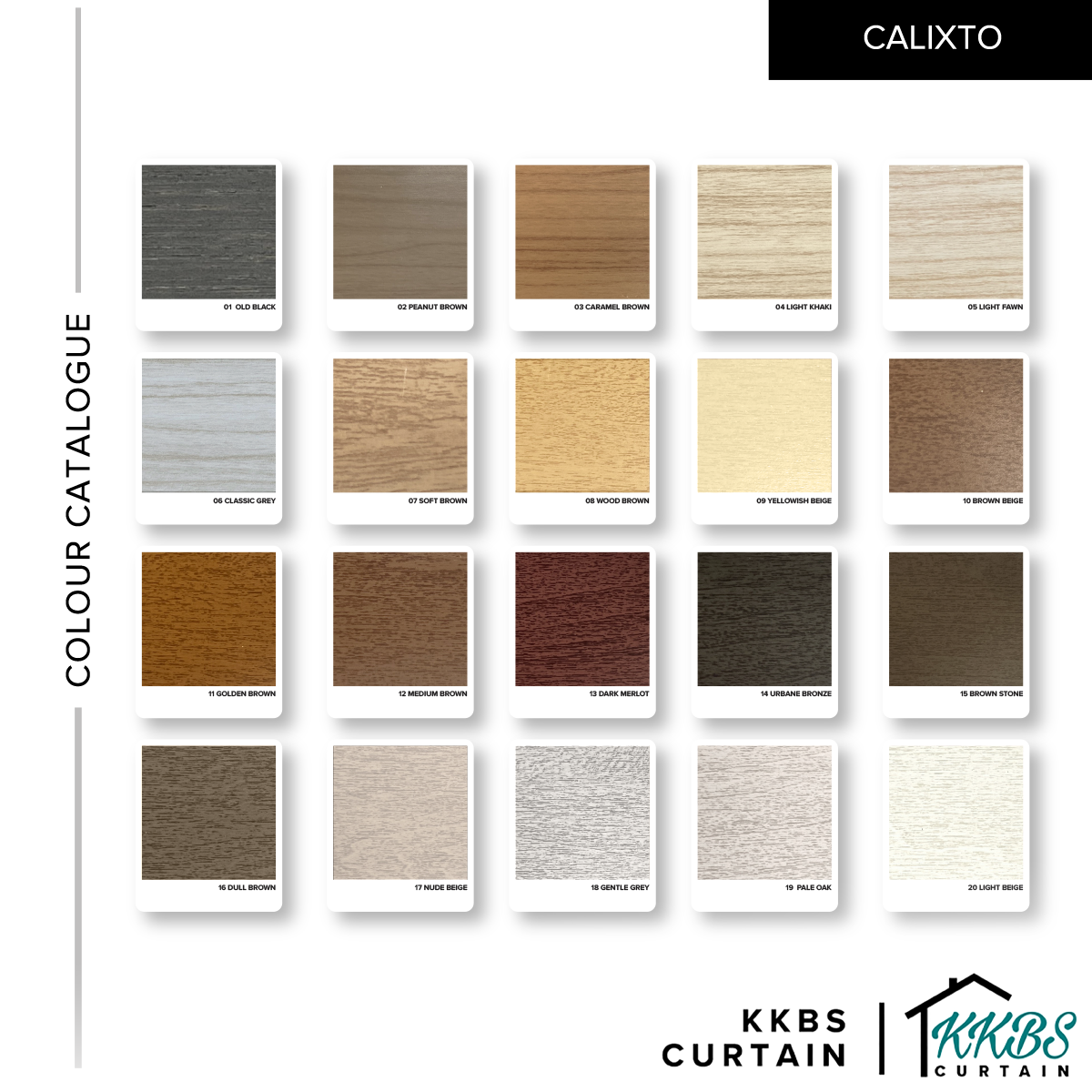 Calixto 50mm Wooden Blinds Custom Made
