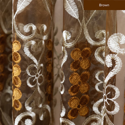 Begonia Sheer Curtain Custom Made