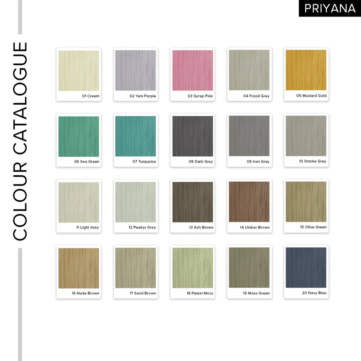 Priyana Blackout Curtain Custom Made