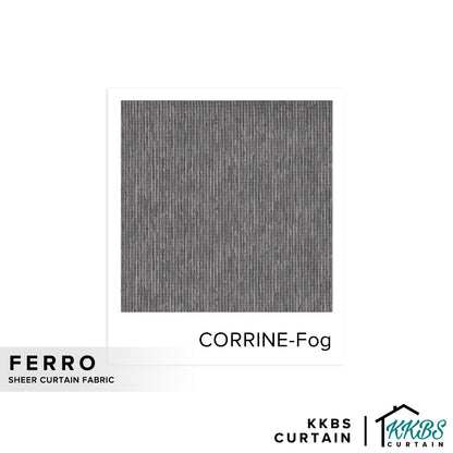 Corrine Sheer Curtain Custom Made