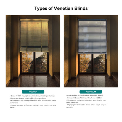 Tamayo 35mm Timber Blinds / Wooden Blinds Custom Made