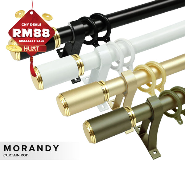 [RM88 HUAT HUAT DEALS] Morandy Curtain Rod