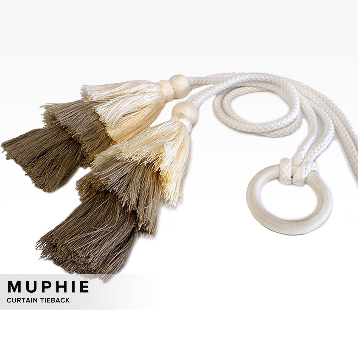 Muphie Tassel Curtain Tieback