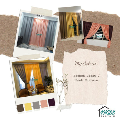 Adelia Semi Blackout Curtain Custom Made