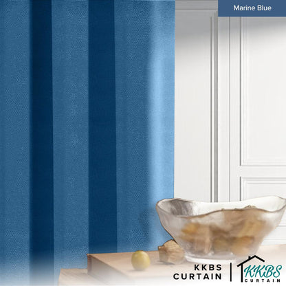 Melina 90-98% Blackout Curtain Ready Made Hook &amp; Eyelet - Extra Width