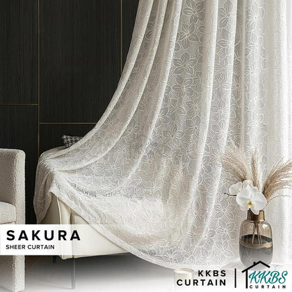Lumina Sheer Curtain / Net Curtain Ready Made French Pleat Hook &amp; Ring Eyelet