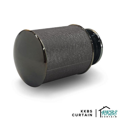 Luxstony Curtain Rod Finial / End Cap Space Grey