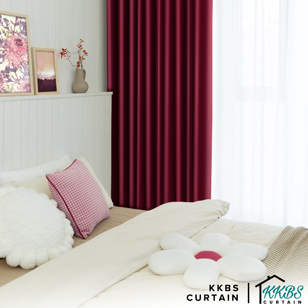 Crystella Semi Blackout Curtain Ready Made